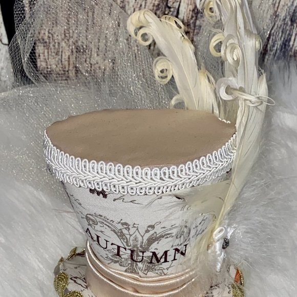 Christmas| Autumn Mini Top Hat, Steampunk hat - Picture 3 of 16